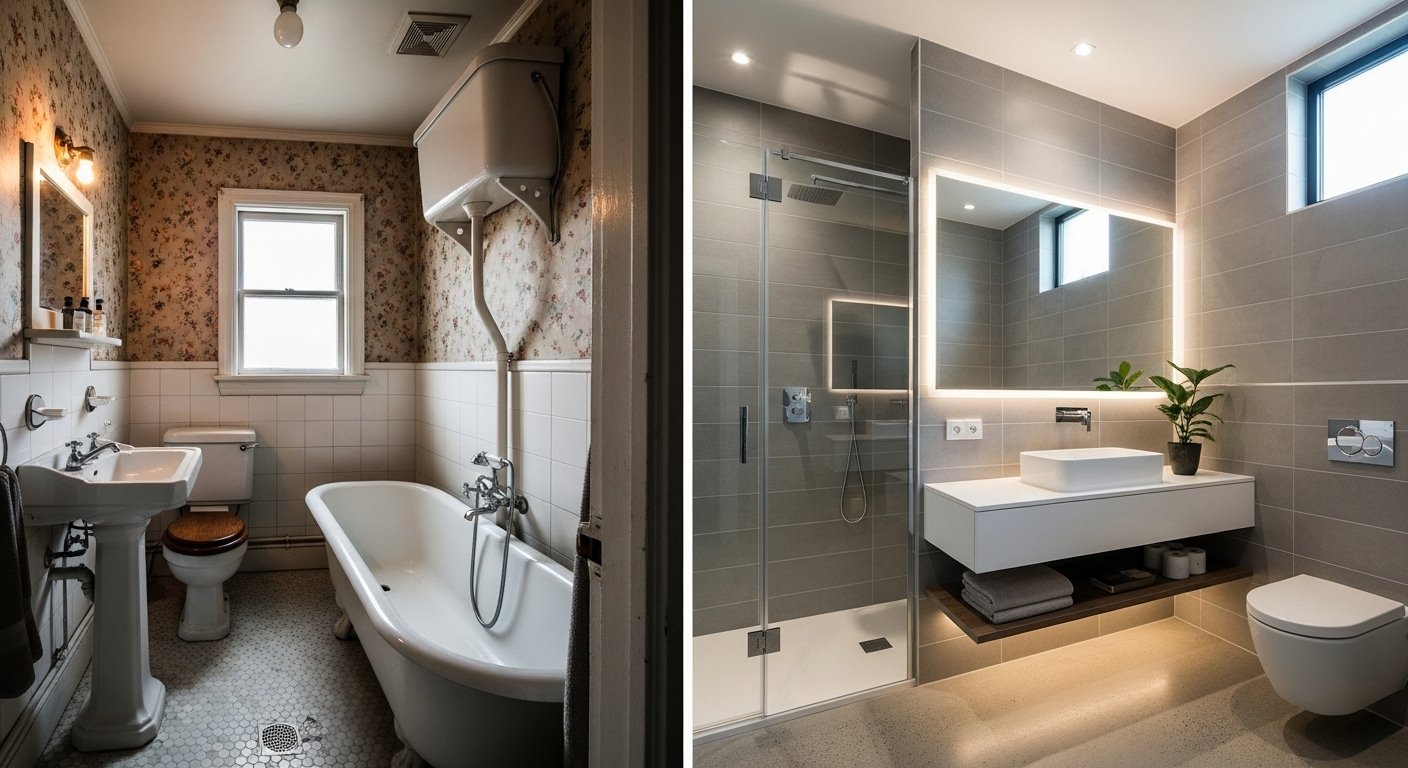 Primary suite bathroom updates