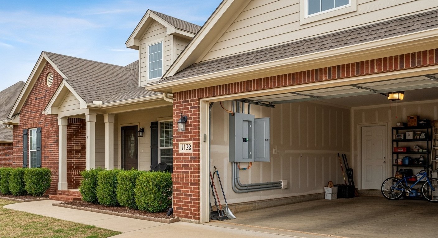 Tulsa home electrical service context photo